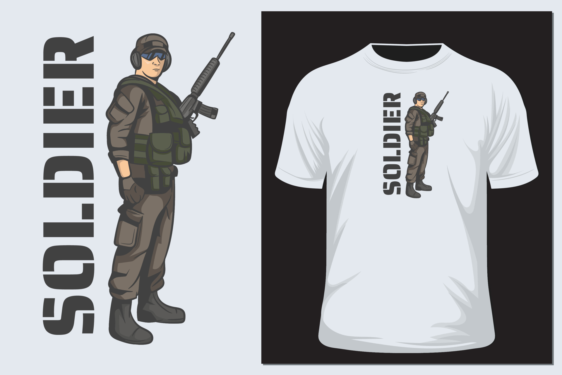 Soldier Vector Illustration 8350031 Vector Art At Vecteezy Soldier Vector Illustration 8350031 Vector Art At Vecteezy