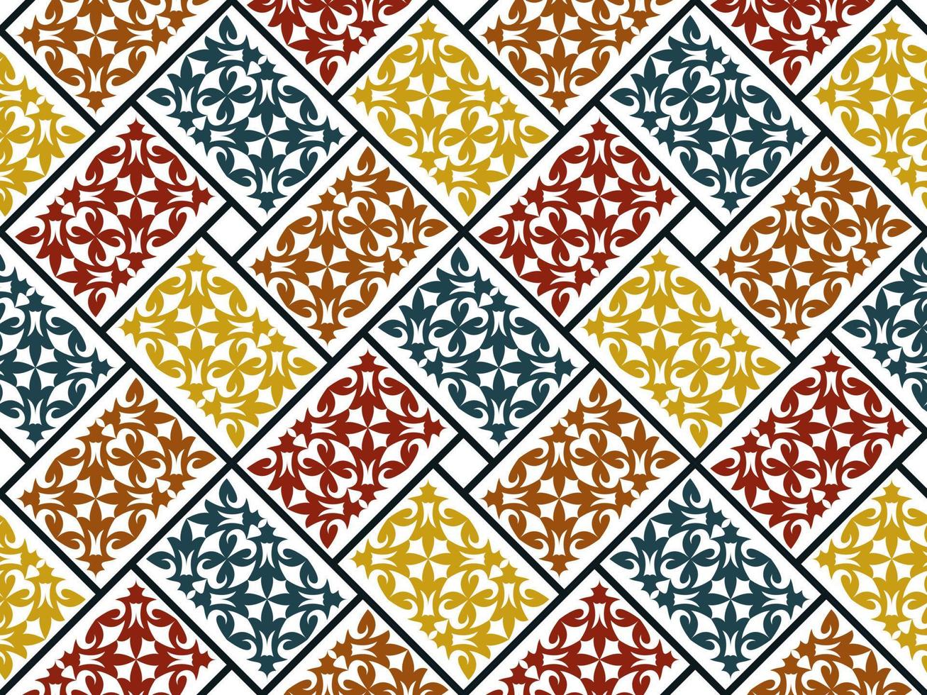 elegant ethnic pattern background vector