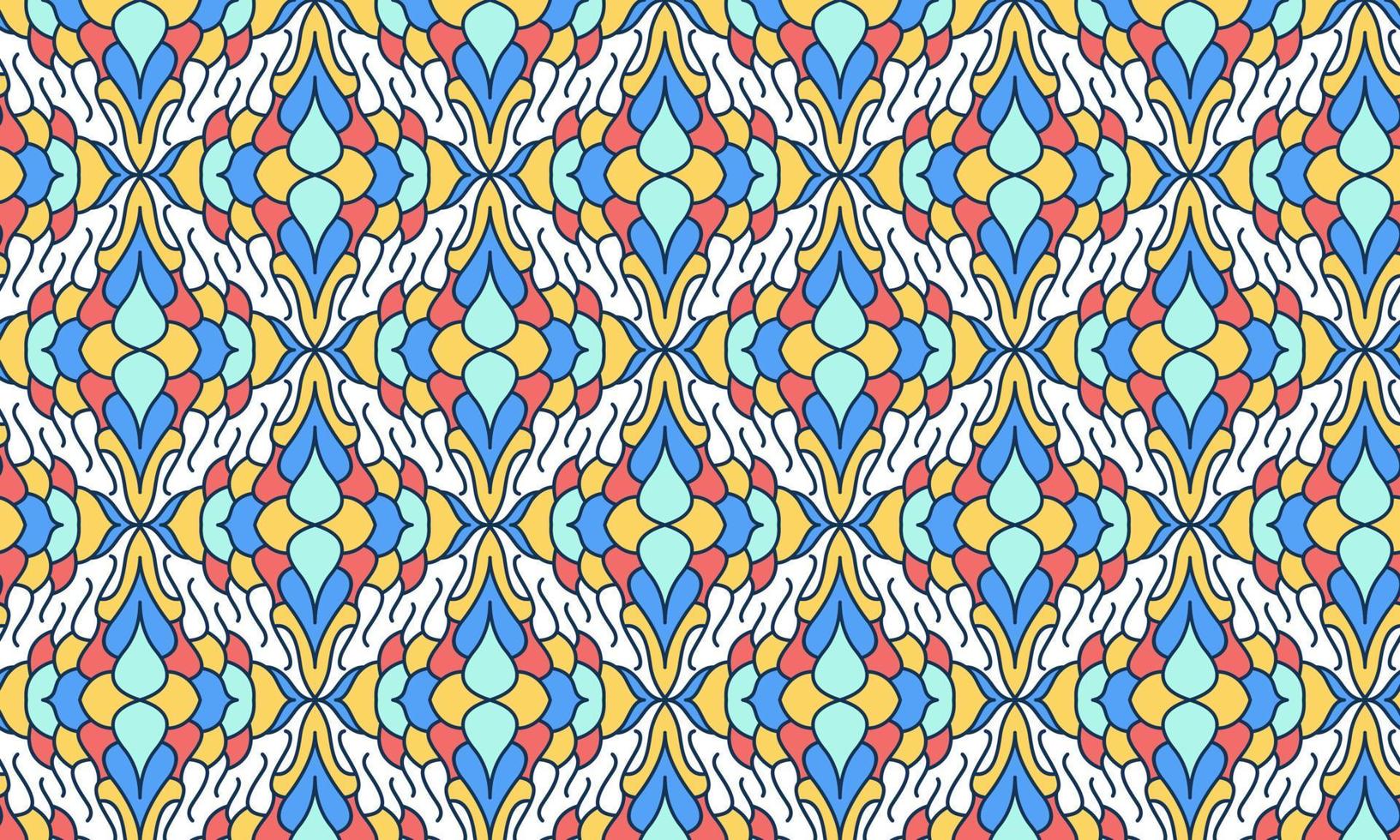 elegant ethnic pattern background vector
