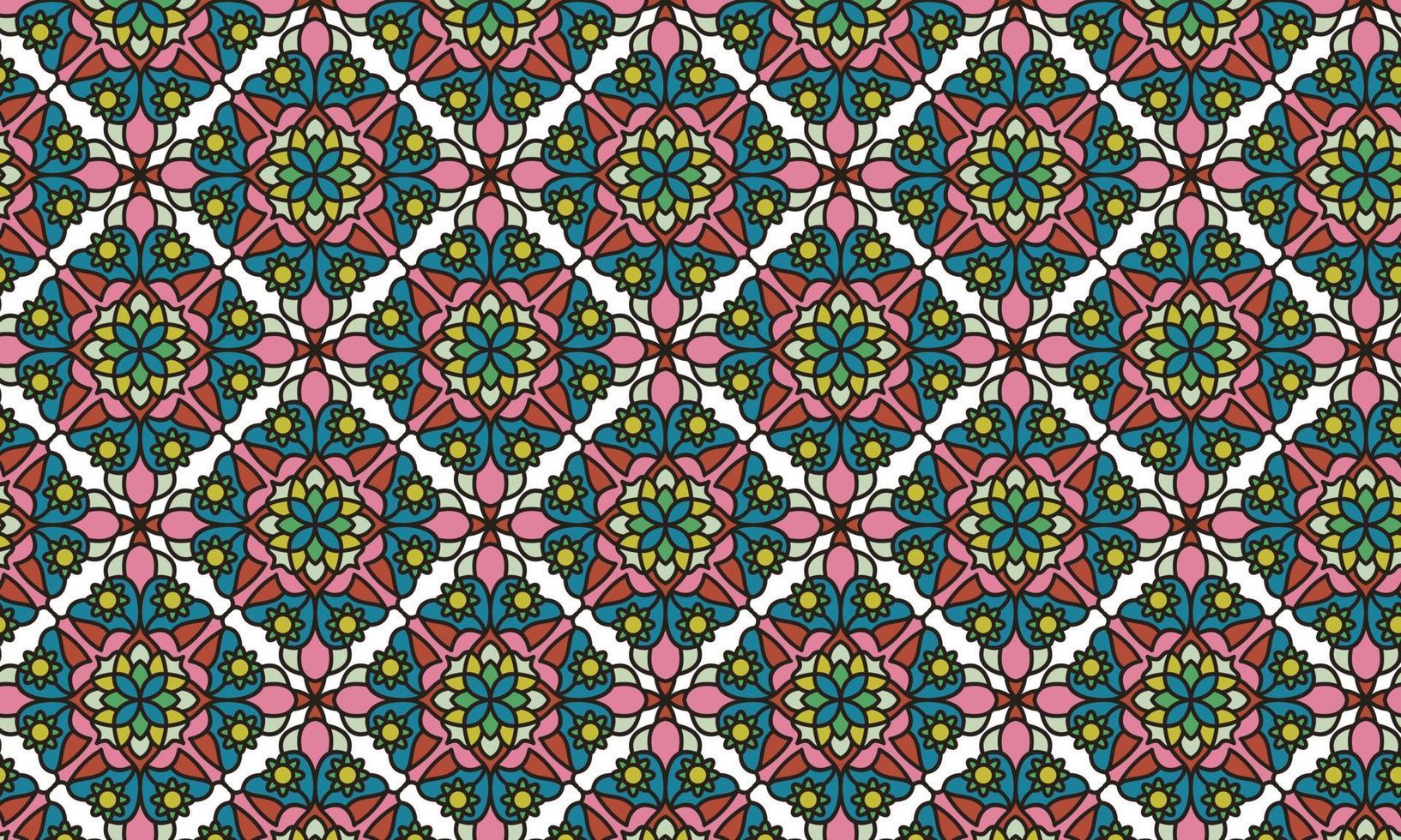 elegant ethnic pattern background vector