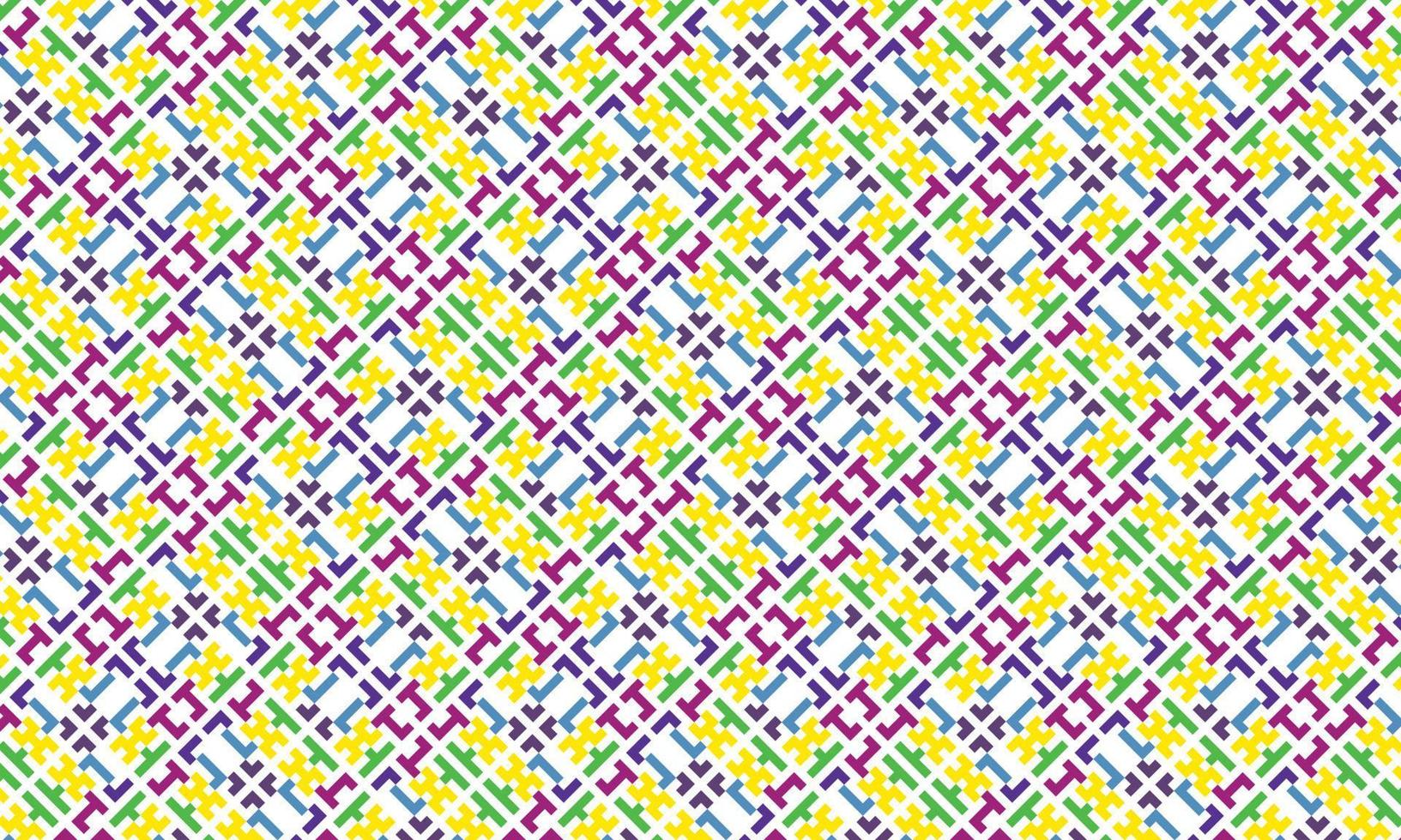 background pattern abstract ethnic modern plaid vector