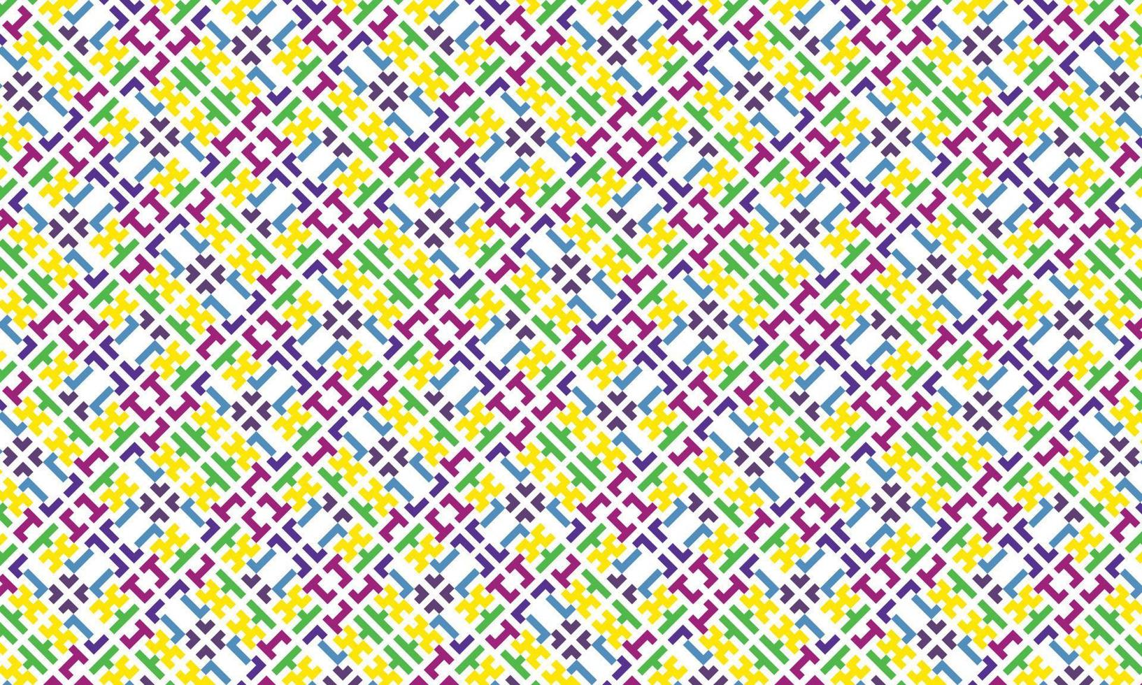 background pattern abstract ethnic modern plaid vector