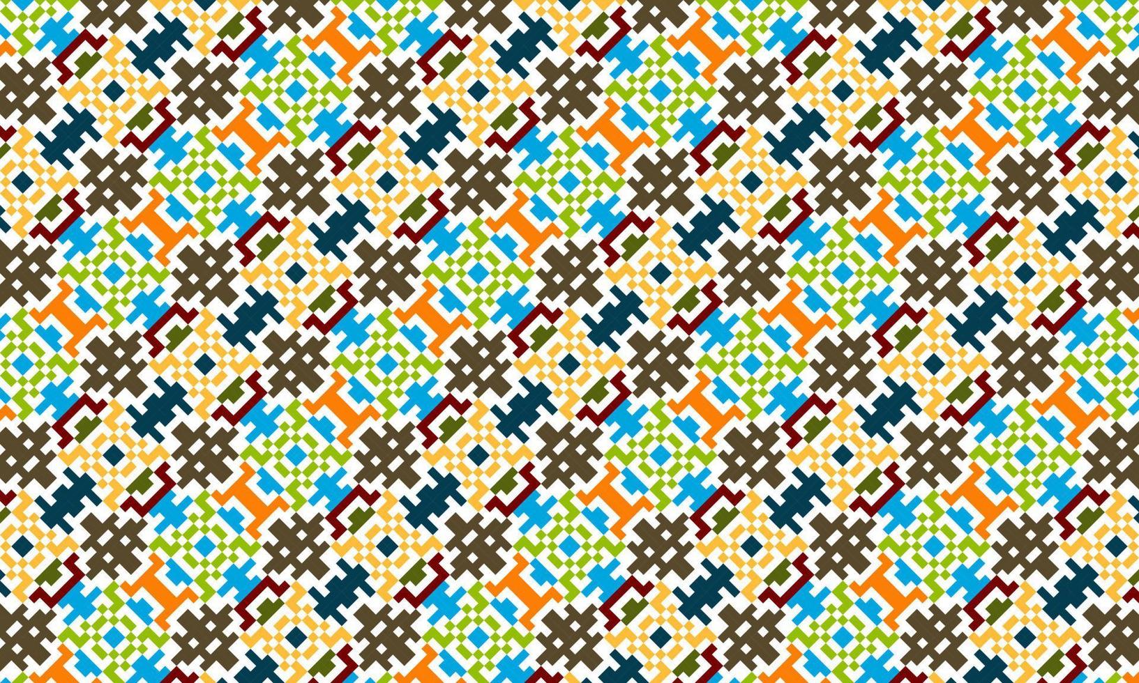 background pattern abstract ethnic modern plaid vector