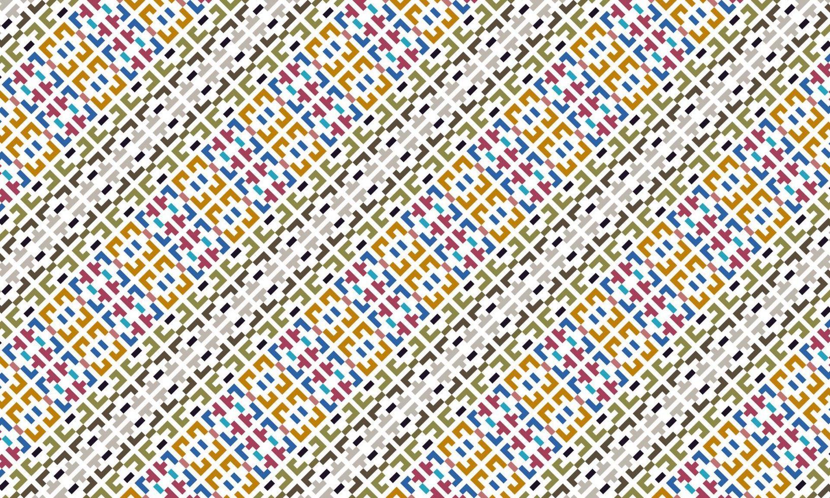 background pattern abstract ethnic modern plaid vector