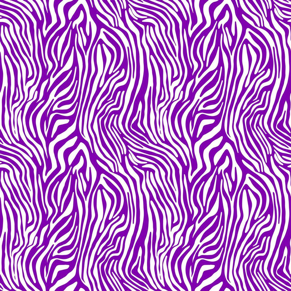 Vector animal print. Zebra ornament. Seamless pattern