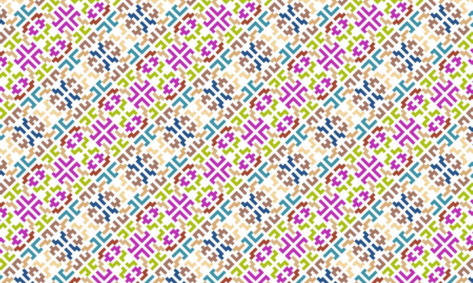 background pattern abstract ethnic modern plaid vector