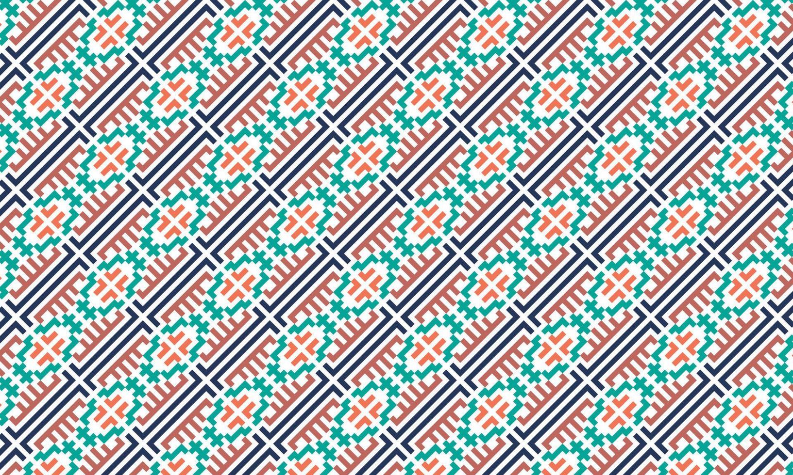 fondo patrón resumen étnico moderno plaid vector