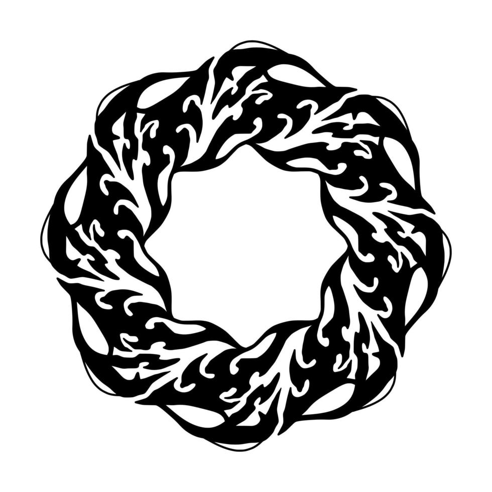 Element mandala ornamental vector