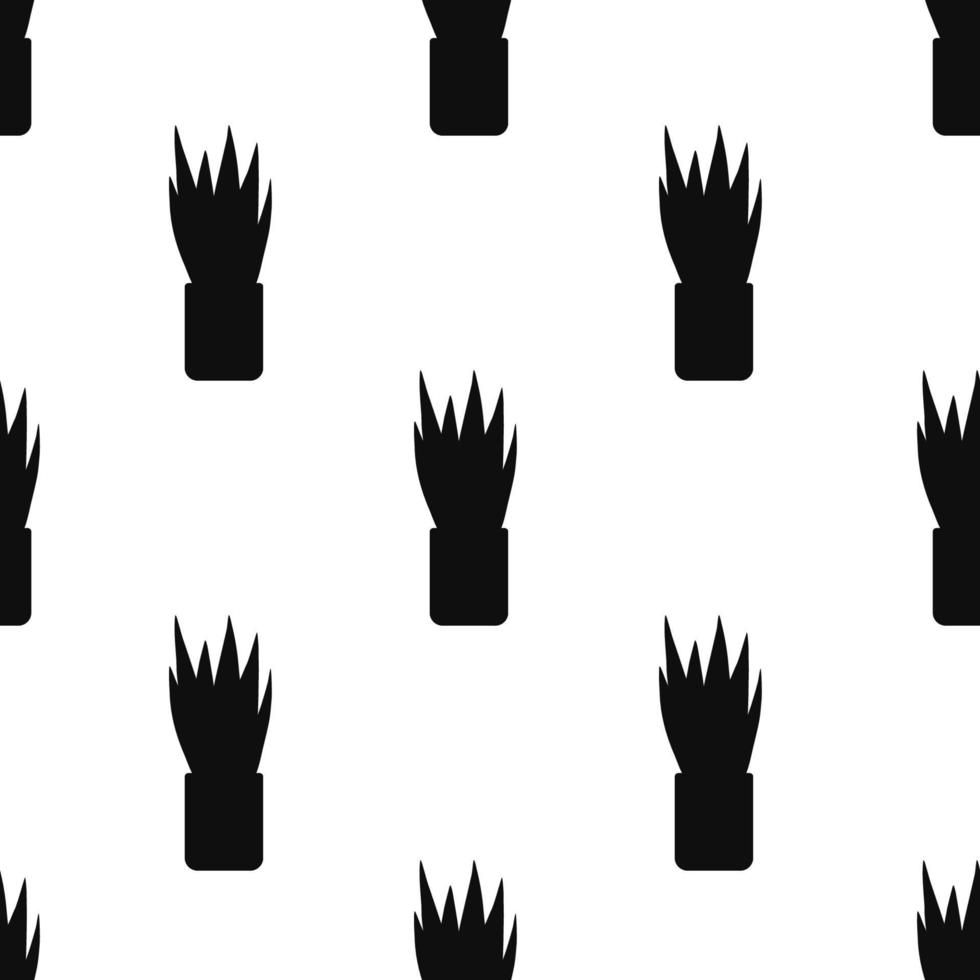 Vector flat hand drawn seamless pattern