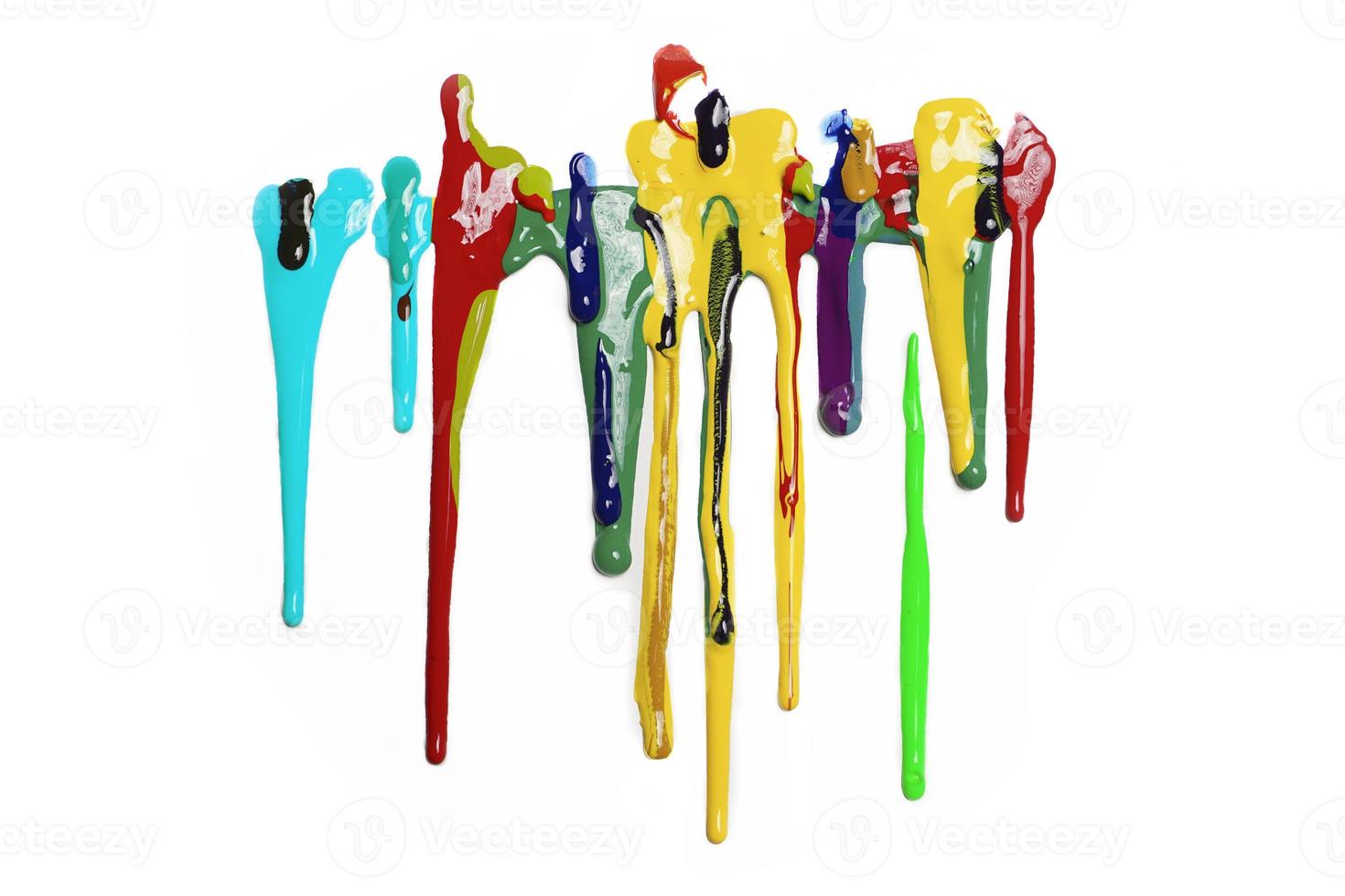 acrylic paint abstract background photo