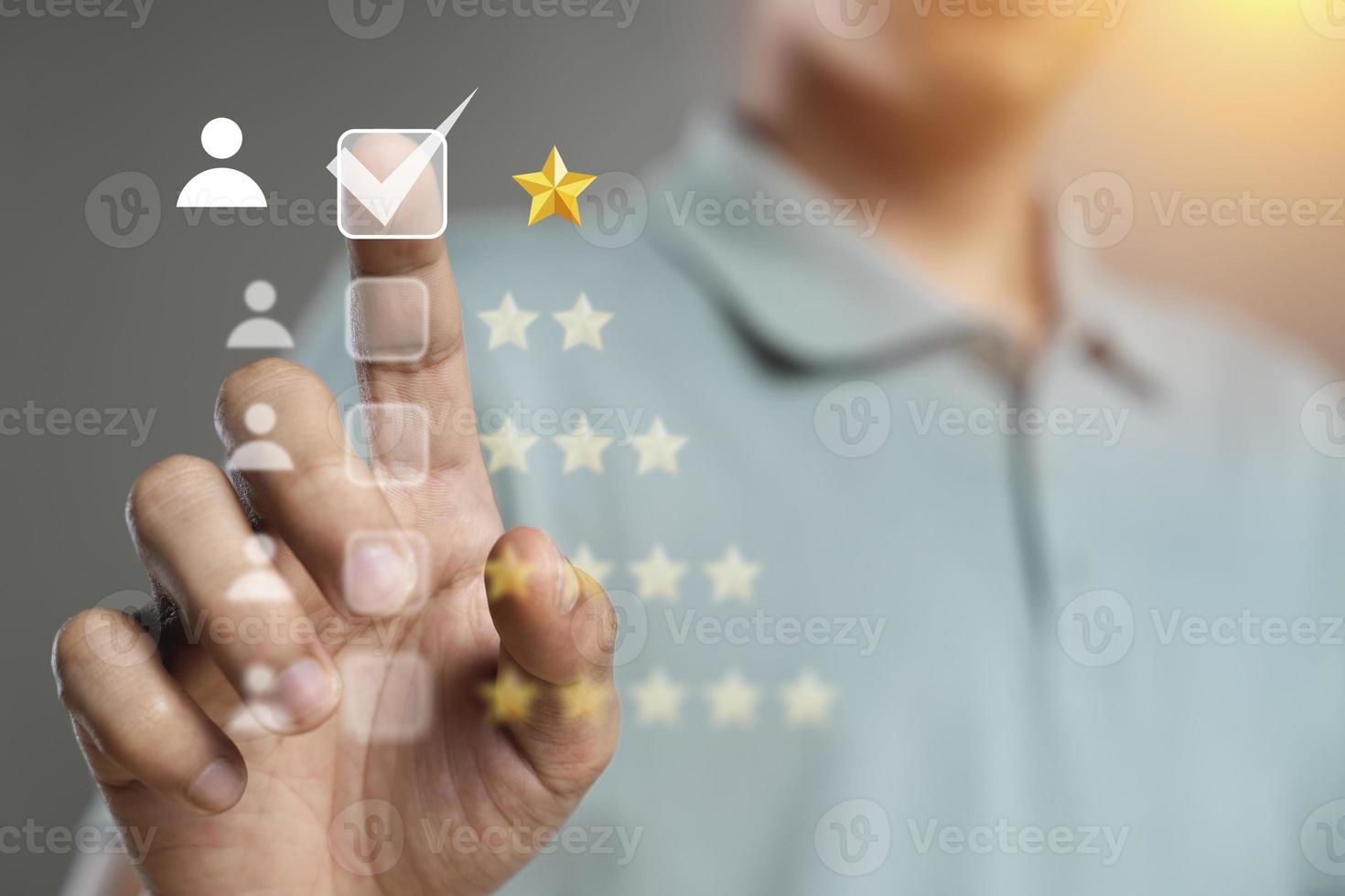 one star rating review of customer satisfaction for bad service and experience photo