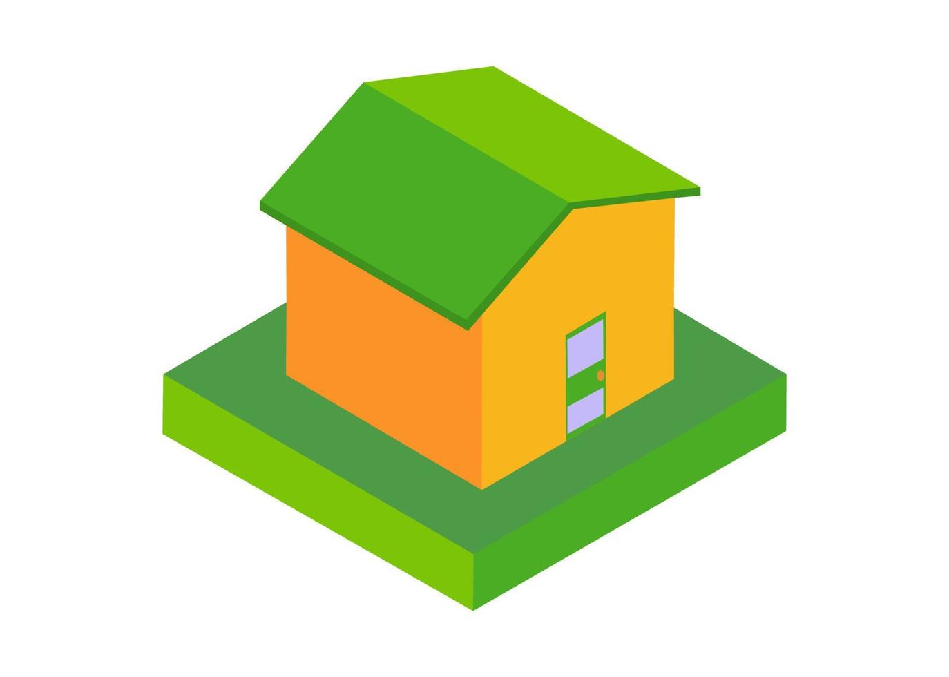 simple house icon or symbol design vector