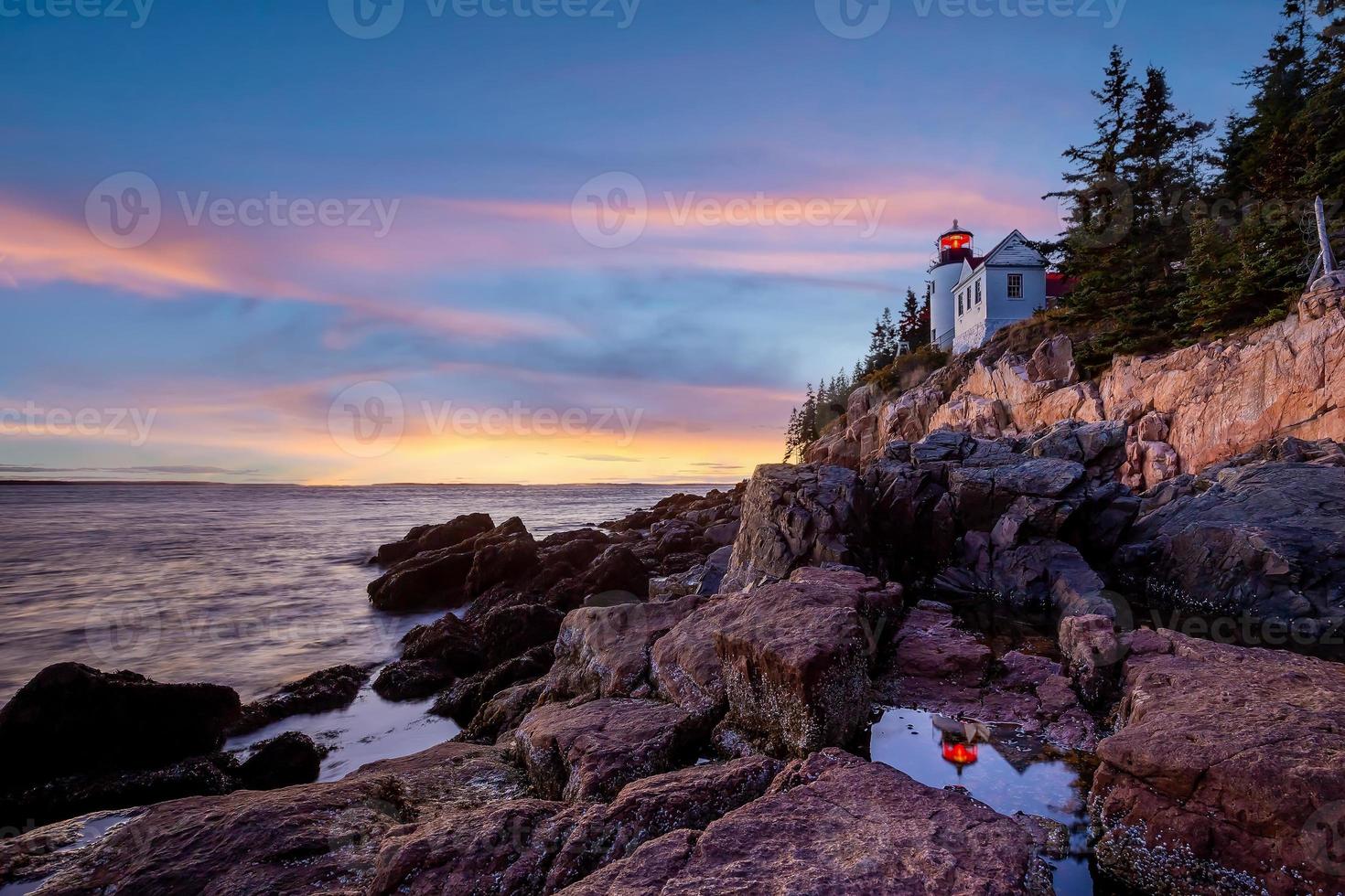 Bass Harbor Lighthouse in Maine photo