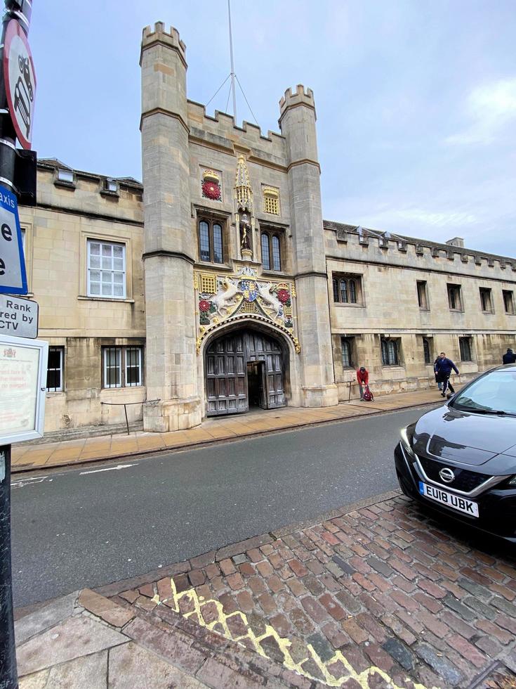 Cambridge in the UK in December 2021. A view of Cambridge University photo
