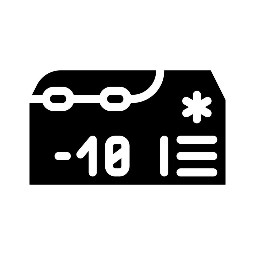 mobile refrigerator glyph icon vector illustration flat