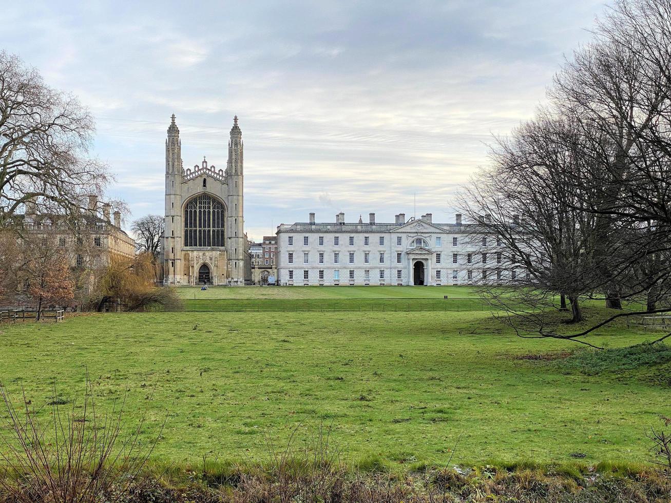 Cambridge, UK, December 2021-Cambridge University photo