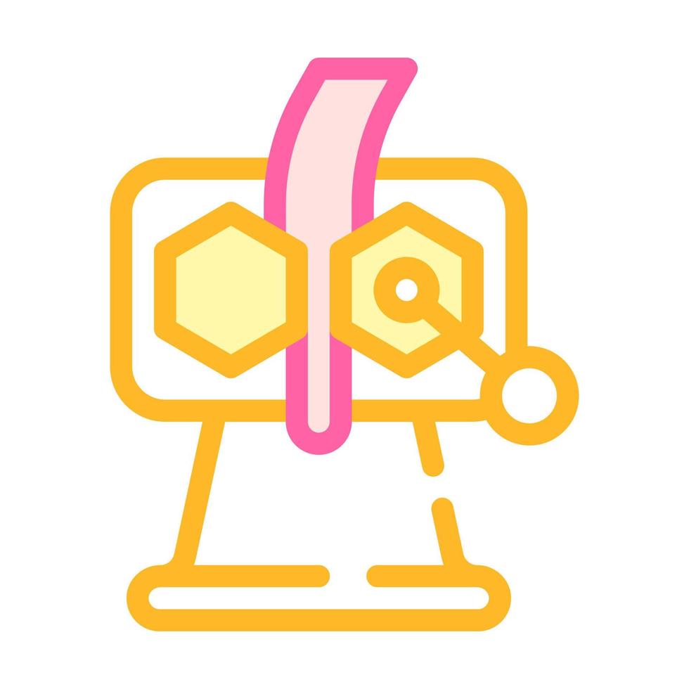 clay rolling machine color icon vector illustration