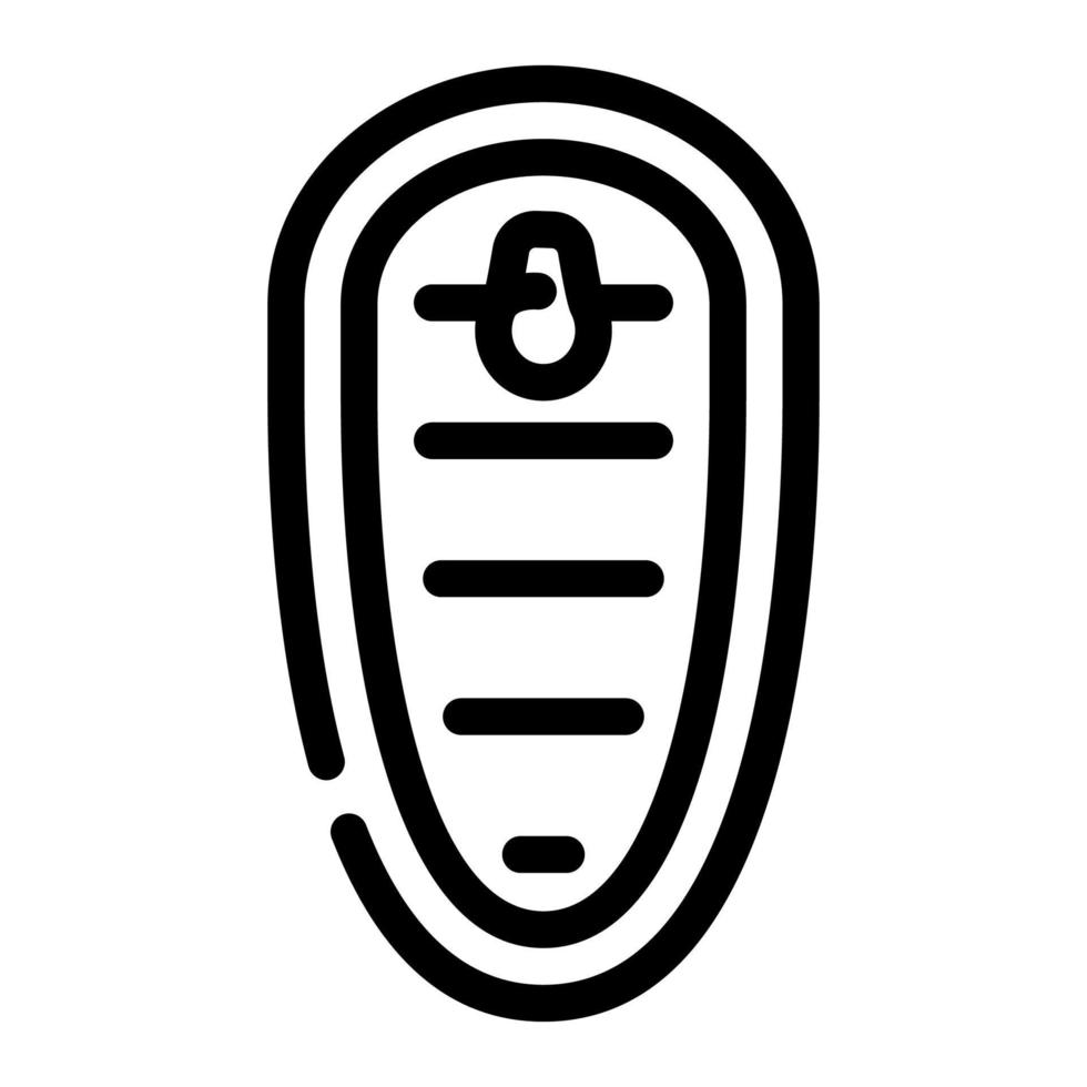 top view of canned food line icon vector illustration