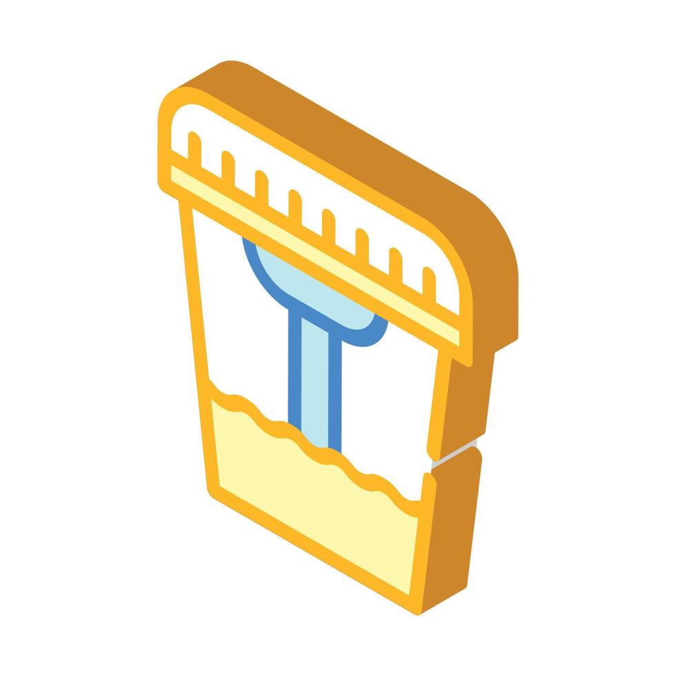 urine analysis isometric icon vector illustration sign
