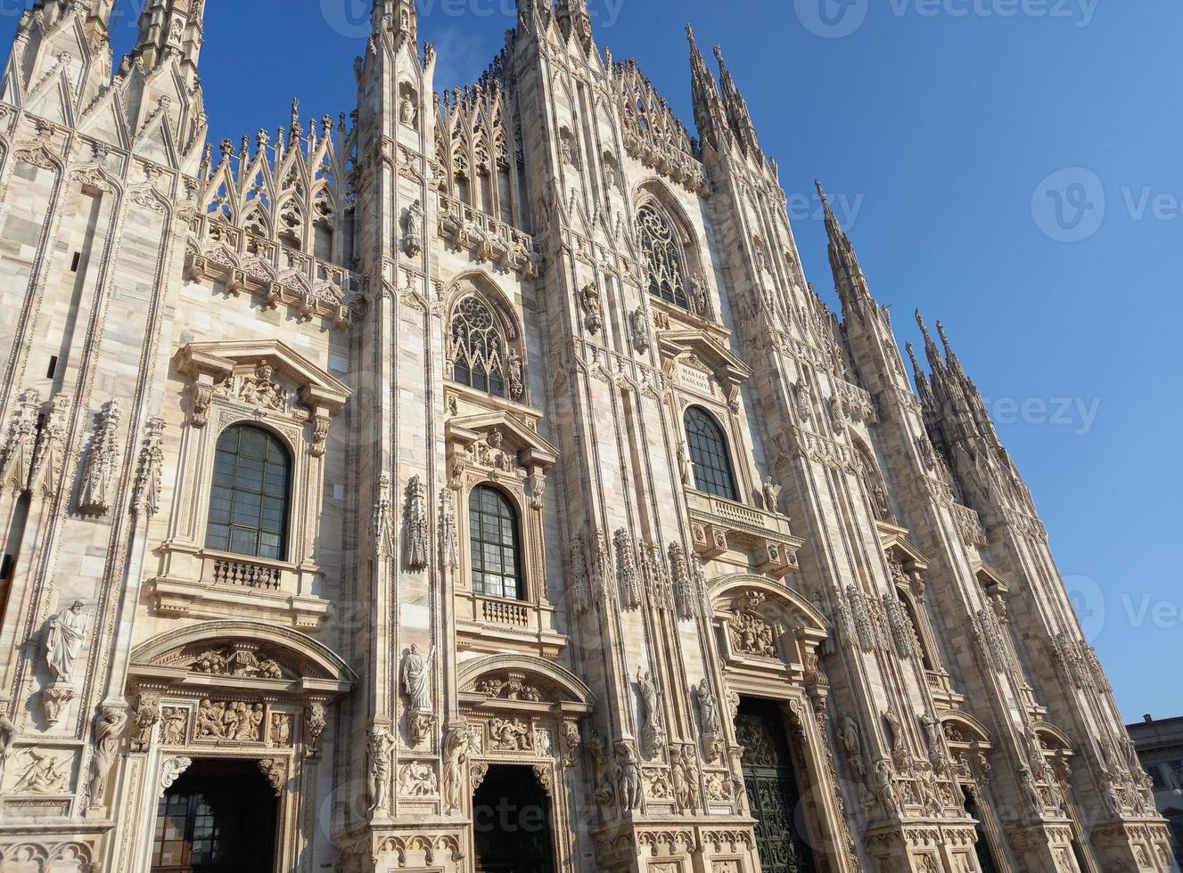 Cathedral church in Milan photo