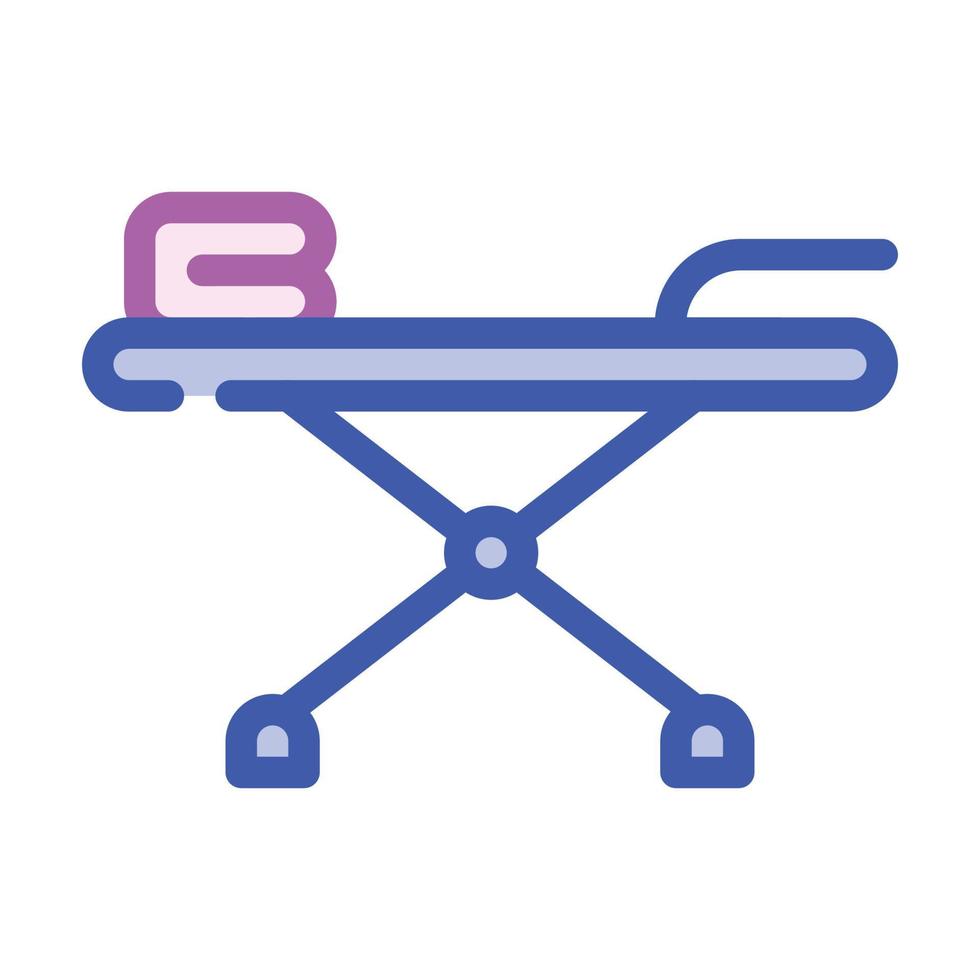 board for ironing color icon vector illustration