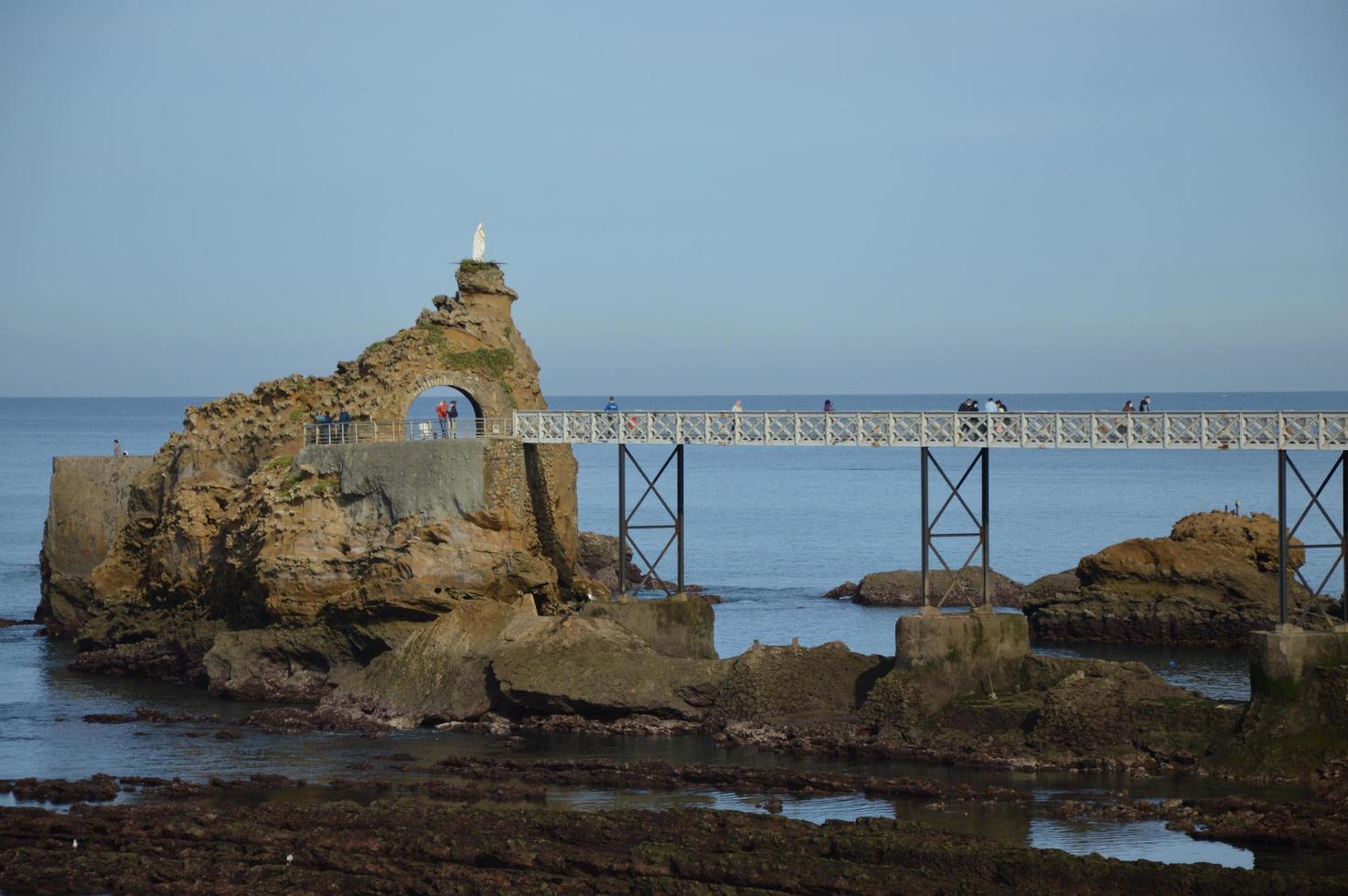 Low tide, Biarritz Biscay photo