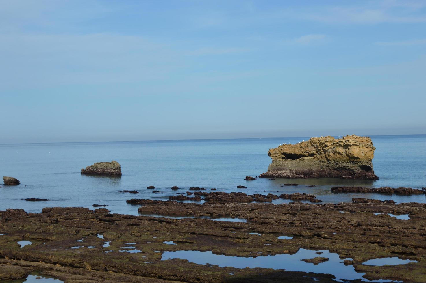 Low tide, Biarritz Biscay photo