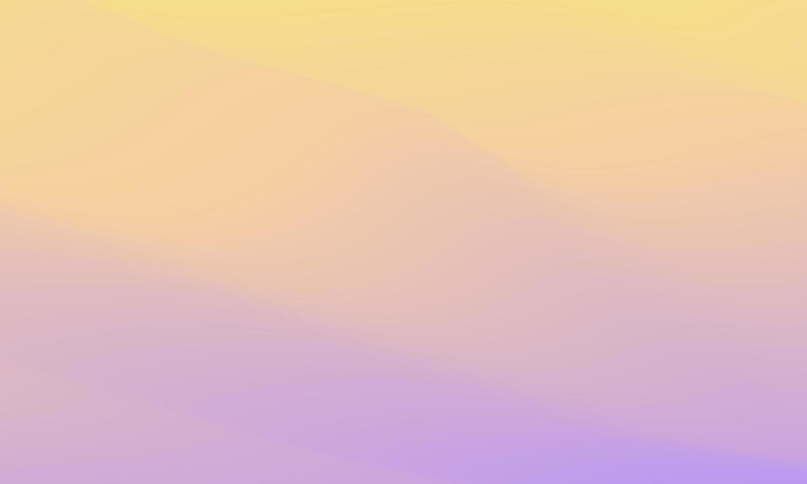 Beautiful and bright yellow and purple color gradient background combination soft and smooth texture vector