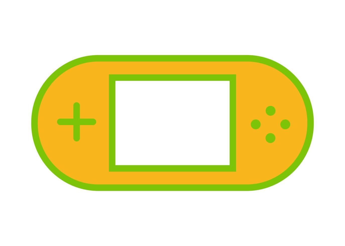 vector design, console game shape icon