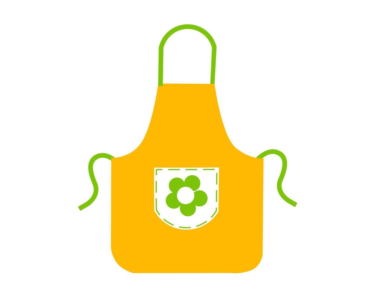 apron shape icon or symbol design vector