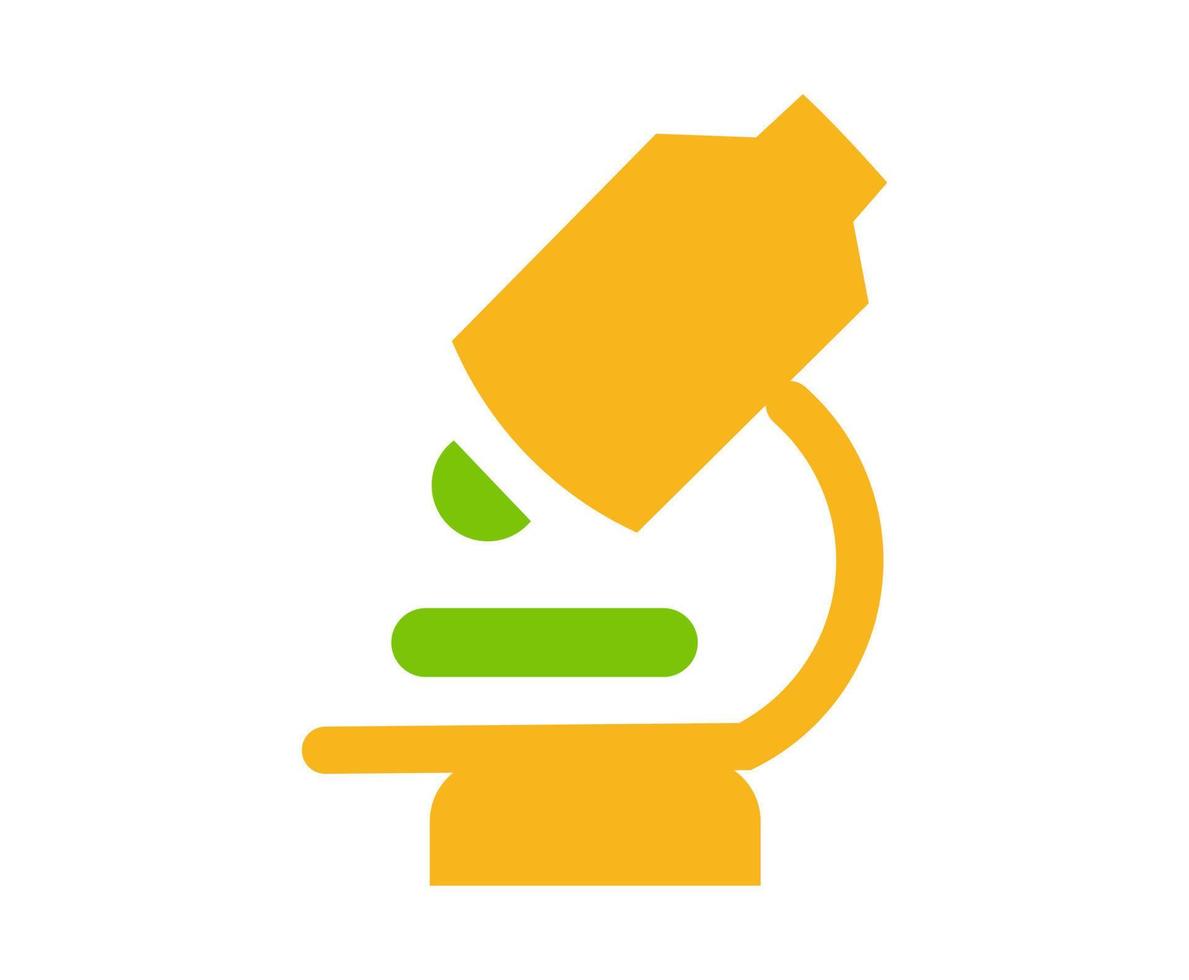 vector design, microscope shape icon