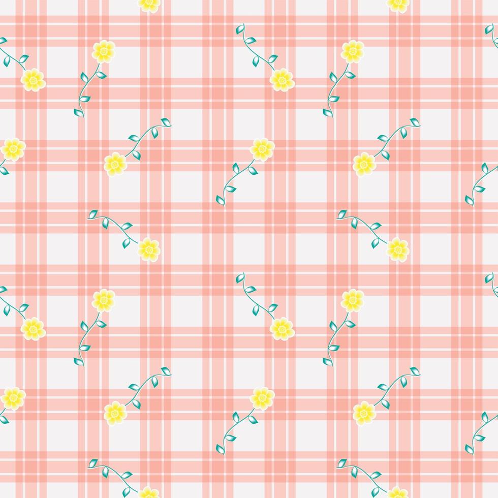 Seamless Pattern With Floral Motifs able to print for cloths, tablecloths, blanket, shirts, dresses, posters, papers. vector