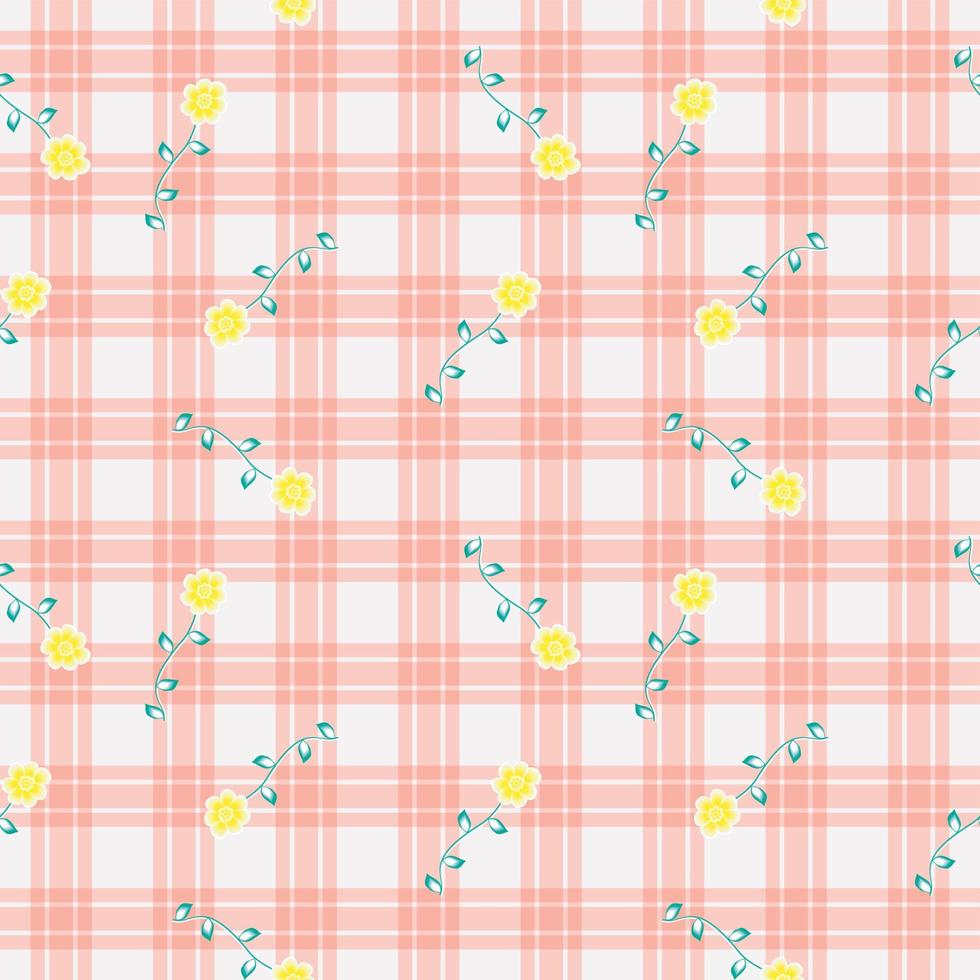 Seamless Pattern With Floral Motifs able to print for cloths, tablecloths, blanket, shirts, dresses, posters, papers. vector