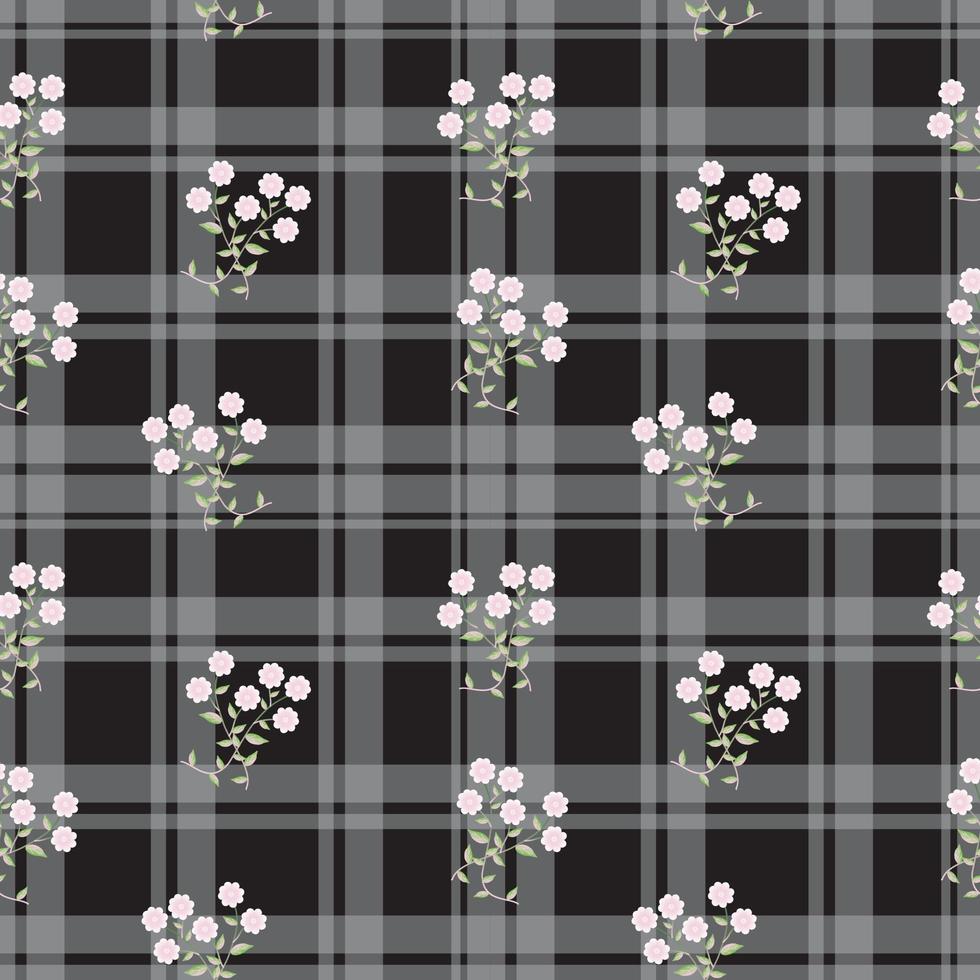 Seamless Pattern With Floral Motifs able to print for cloths, tablecloths, blanket, shirts, dresses, posters, papers. vector