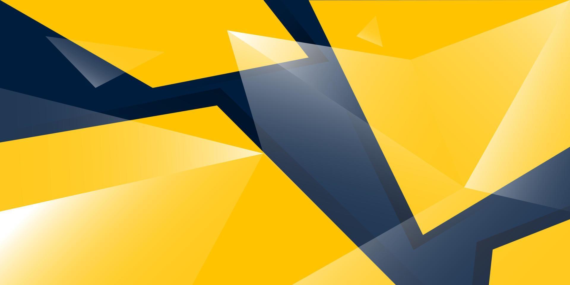 abstract triangel shape with glass effect vector