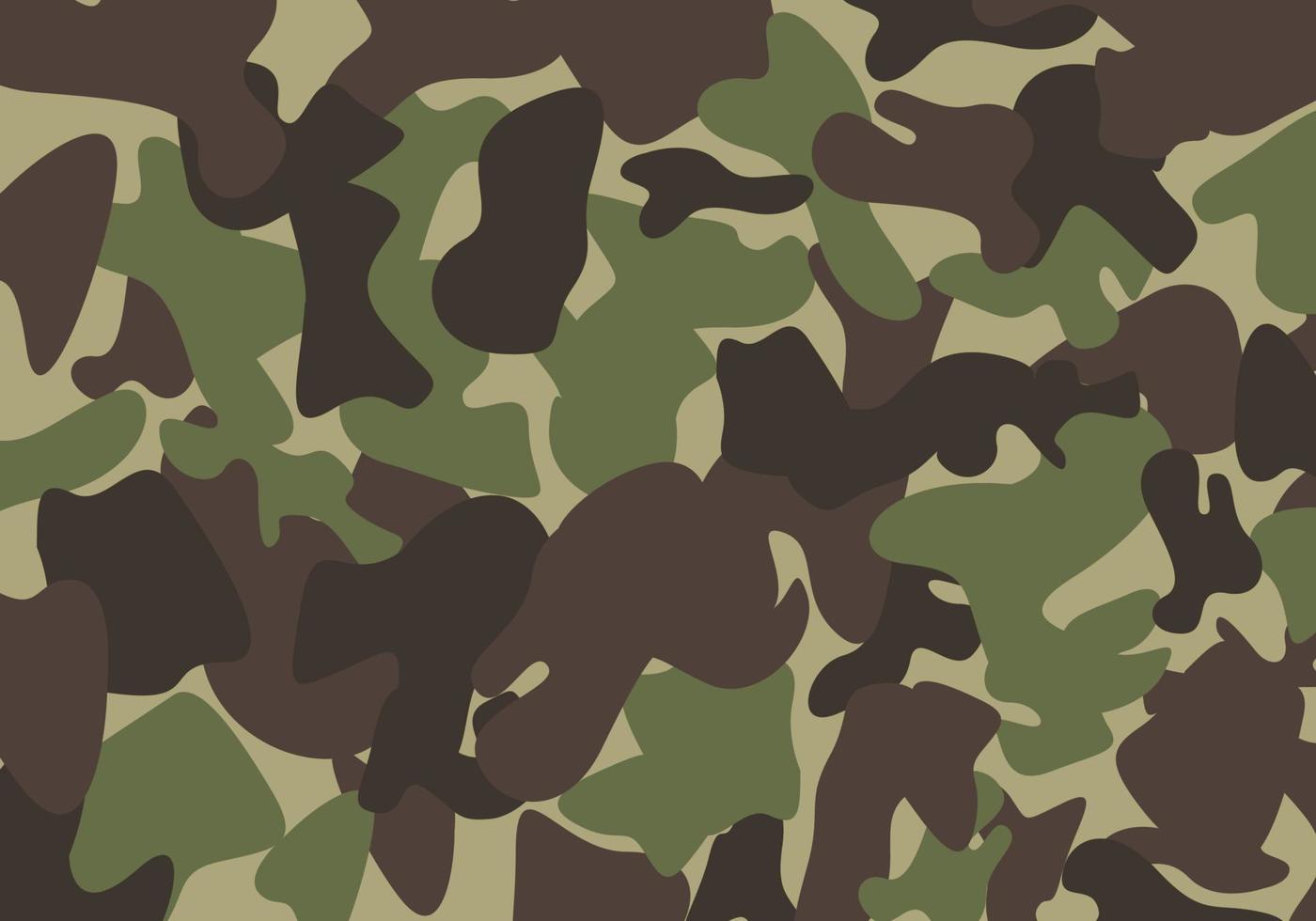 vector de fondo de patrón de ejército de camuflaje