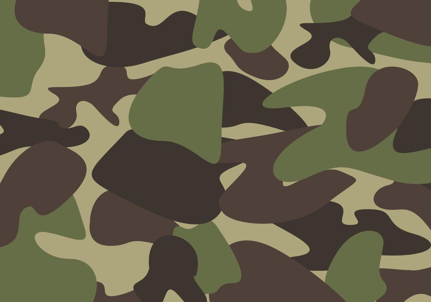 Camouflage Army Pattern Background Vector