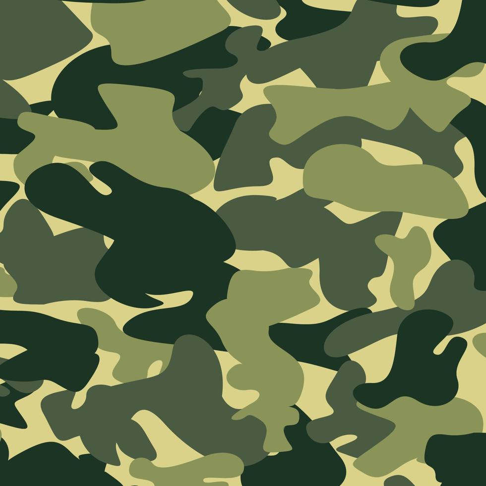 vector de fondo de patrón de ejército de camuflaje