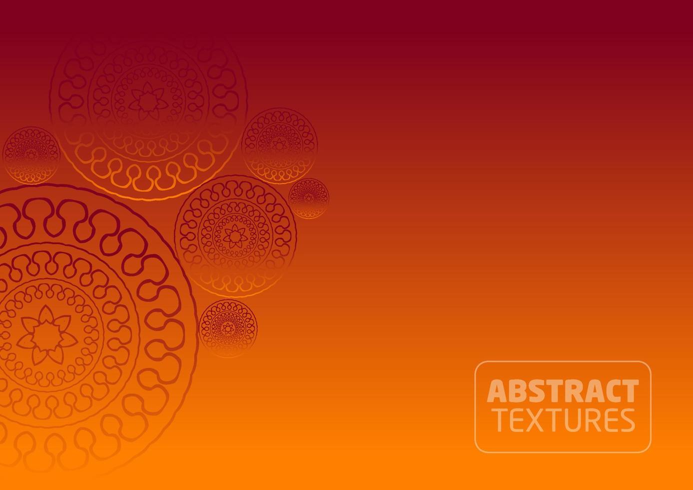 Vector of abstract circular pattern and background