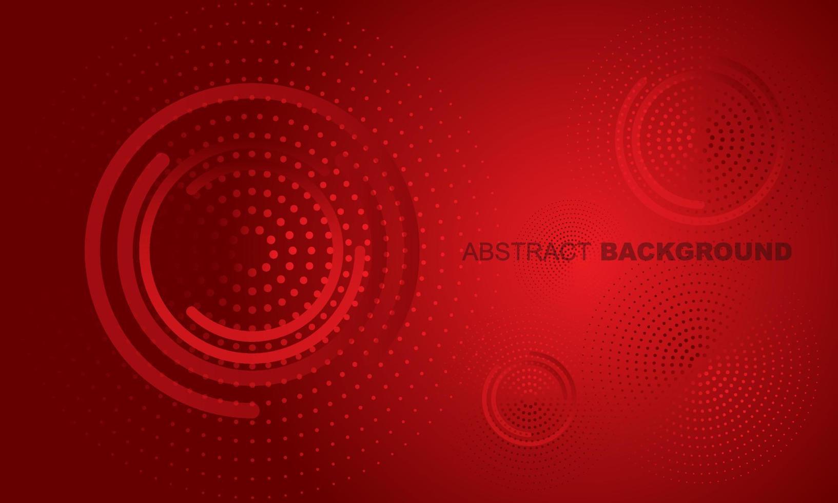 Vector of abstract circular pattern and background