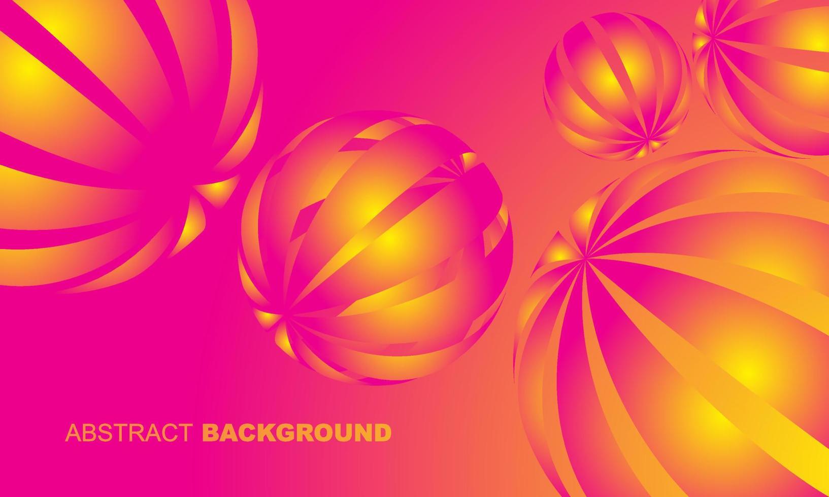 Vector of abstract circular pattern and background