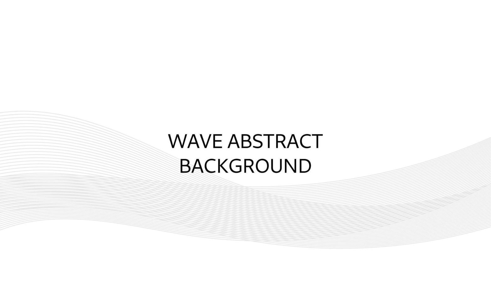 Abstract wave line background with white color. Wallpaper wave line with with grey color. Vector wave line background