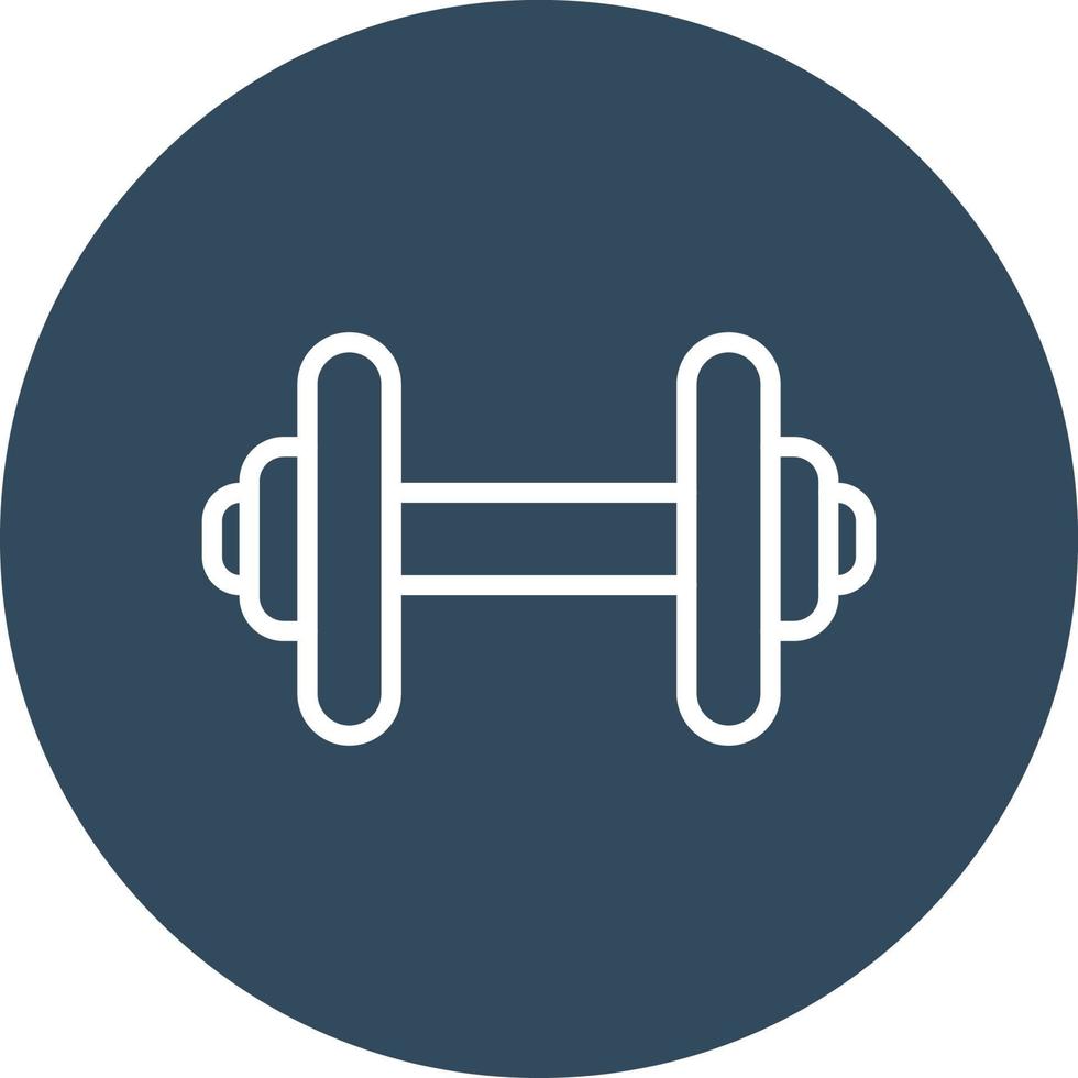 Dumbell Vector Icon That Can Easily Modified Or Edit