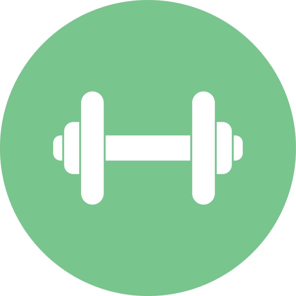 Dumbell Vector Icon That Can Easily Modified Or Edit