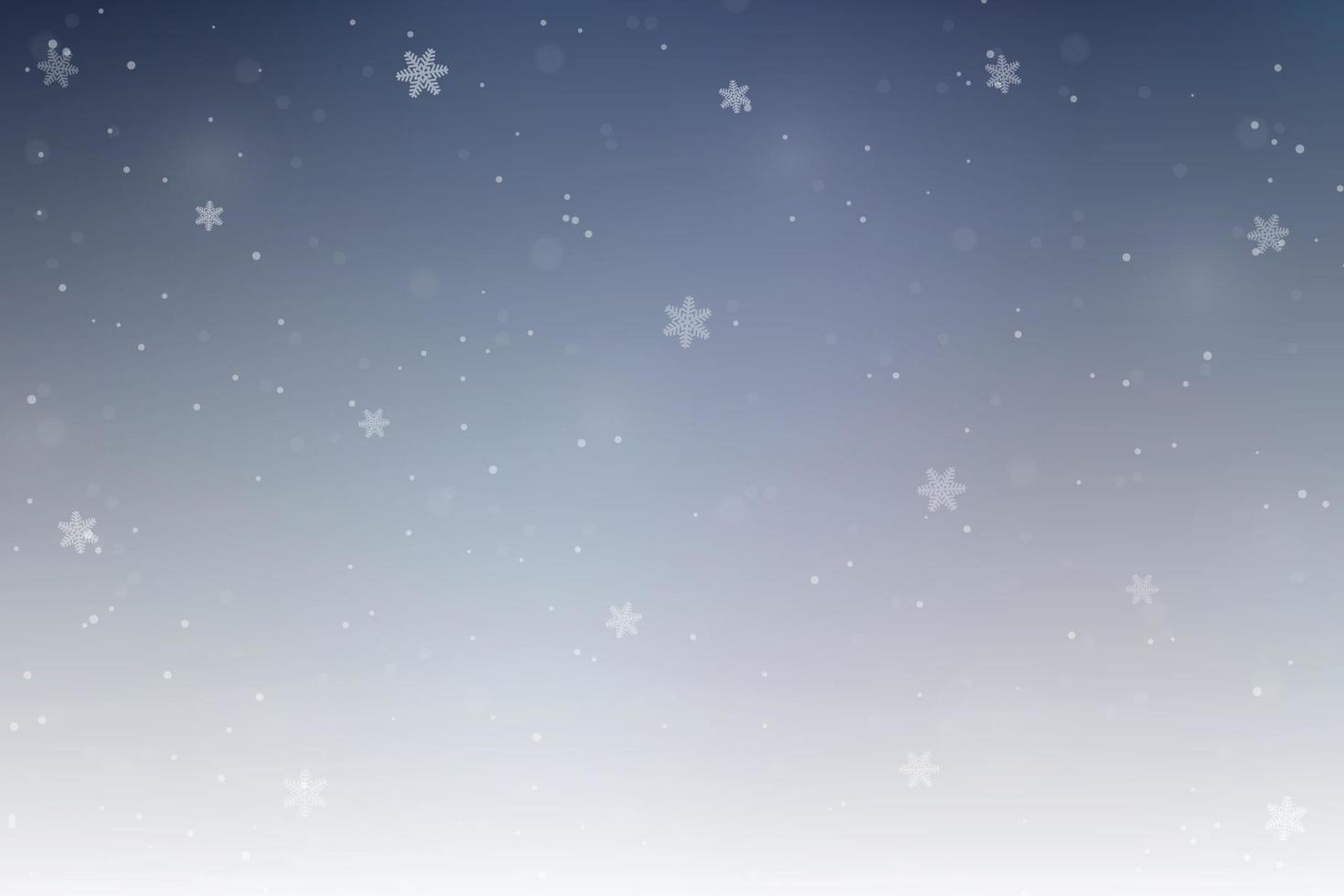 Holiday winter background vector