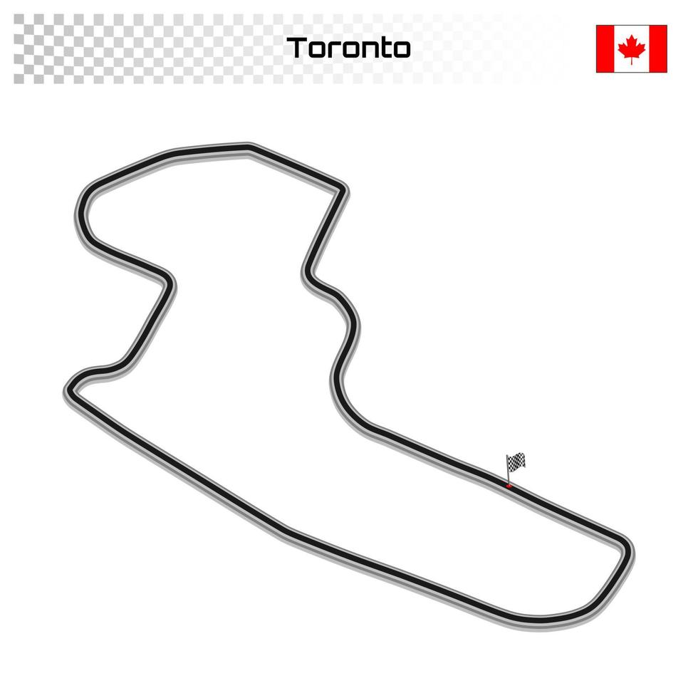 circuit for motorsport and autosport vector