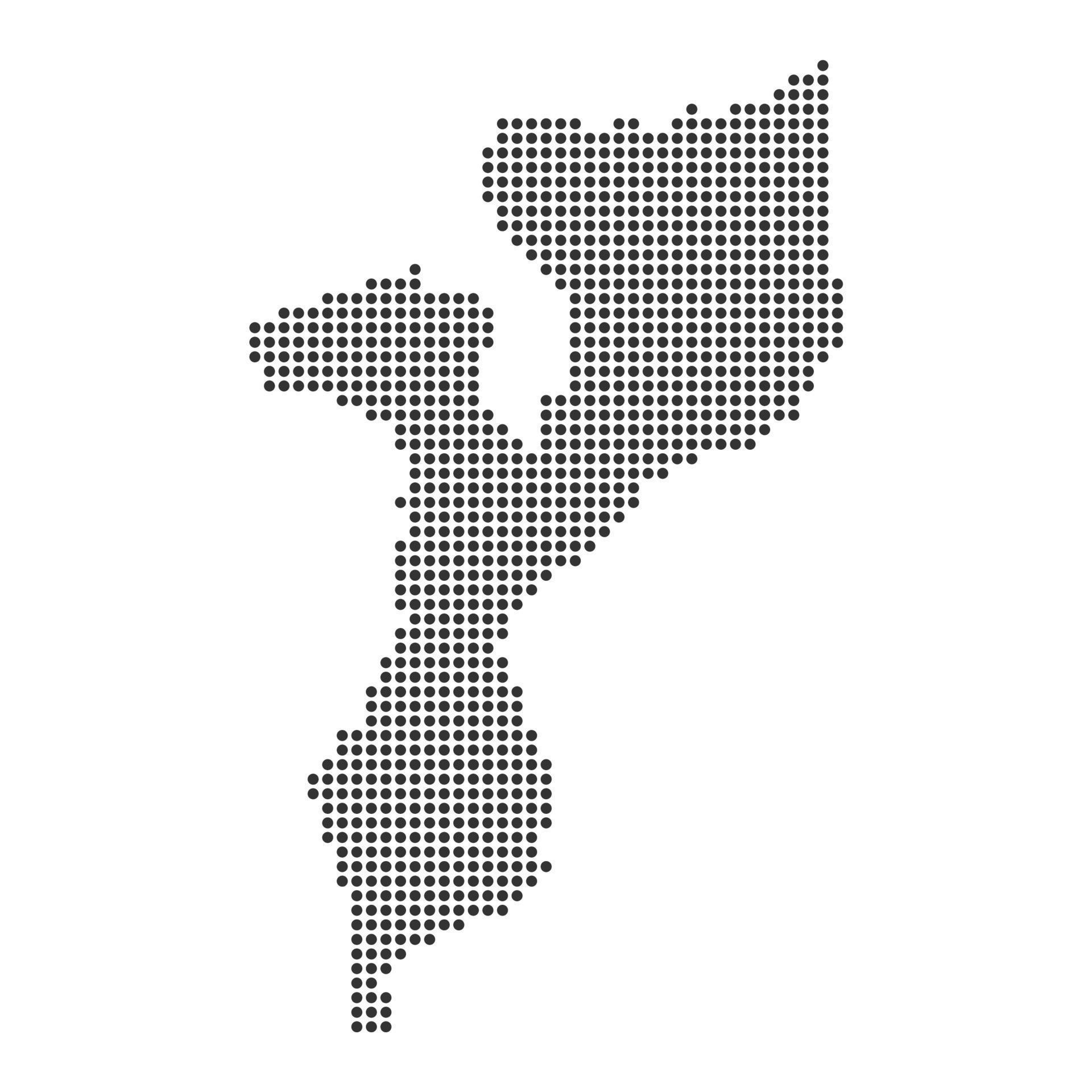 Map with dot 8363196 Vector Art at Vecteezy
