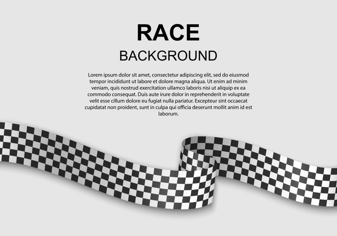 Checkered flag background . Vector illustration