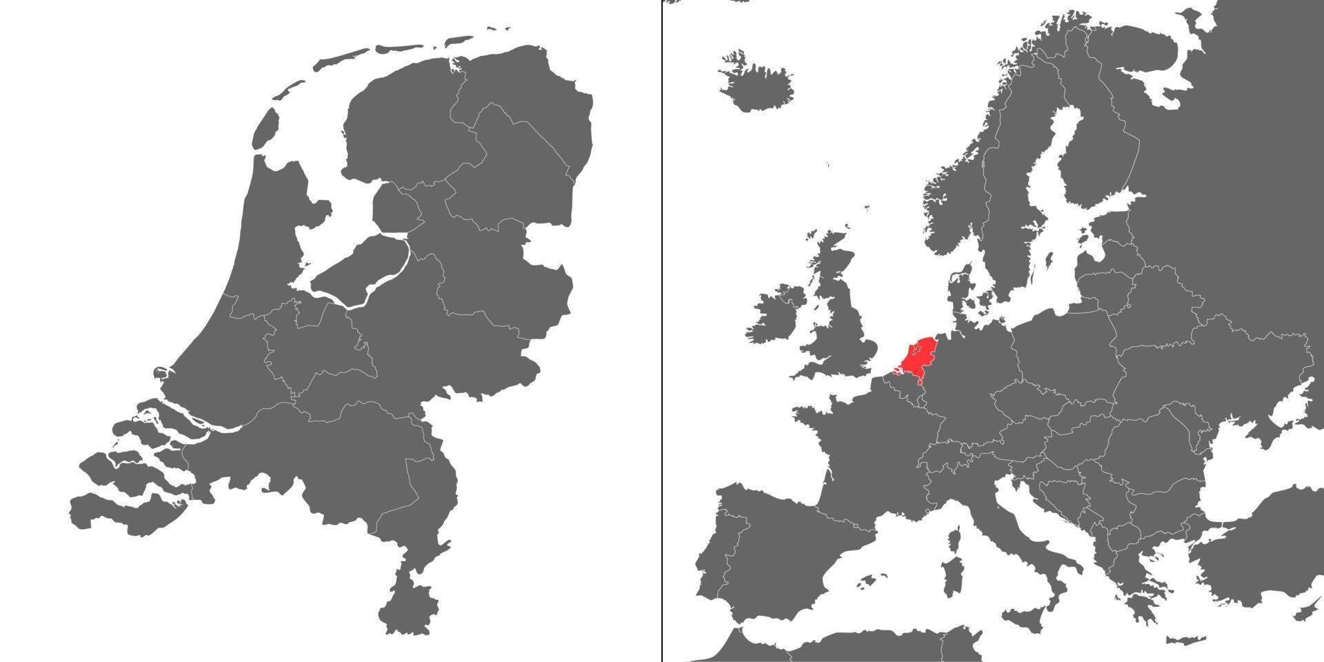 mapa con ubicación vector