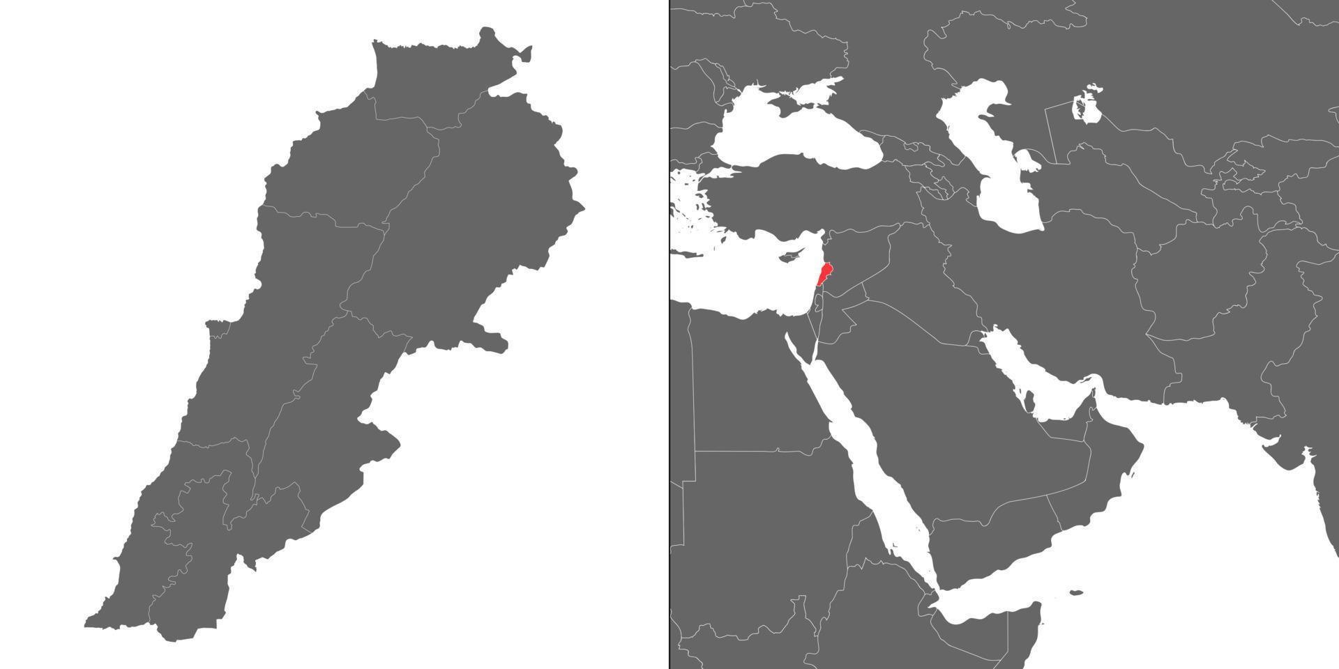 mapa con ubicación vector